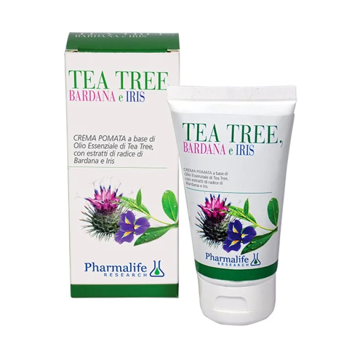 Pharmalife Burdock & Iris Tea Tree Cream Ointment 75ml