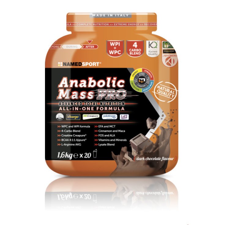 Named Sport Anabolic Mass Pro Food Supplement 1600g