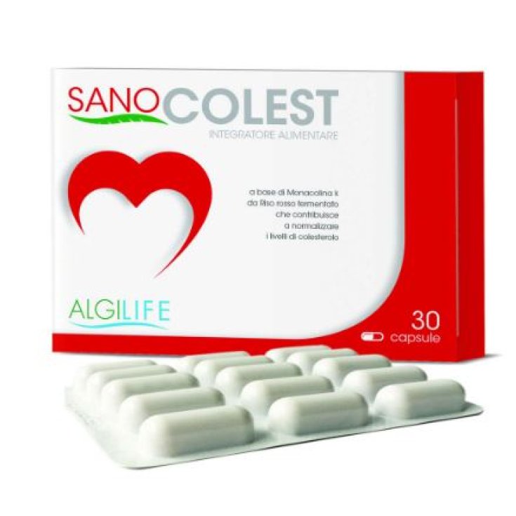 Sanocolest Food Supplement 30 Capsules