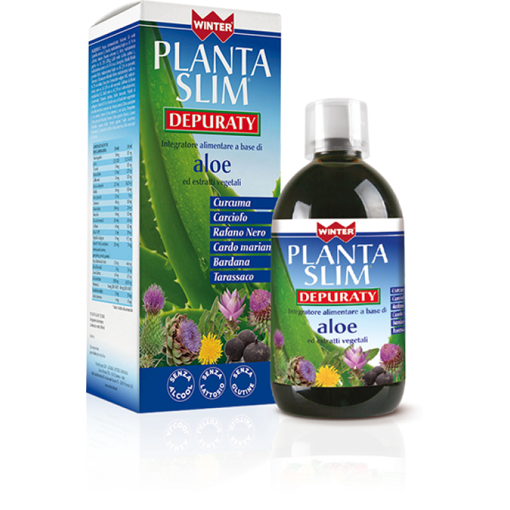 Winter Planta Slim Depuraty Food Supplement Gluten Free 500ml