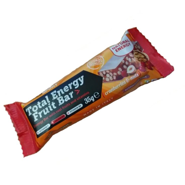 Named Sport Total Energy Fruit Bar Taste Cranberries & Nuts 35g