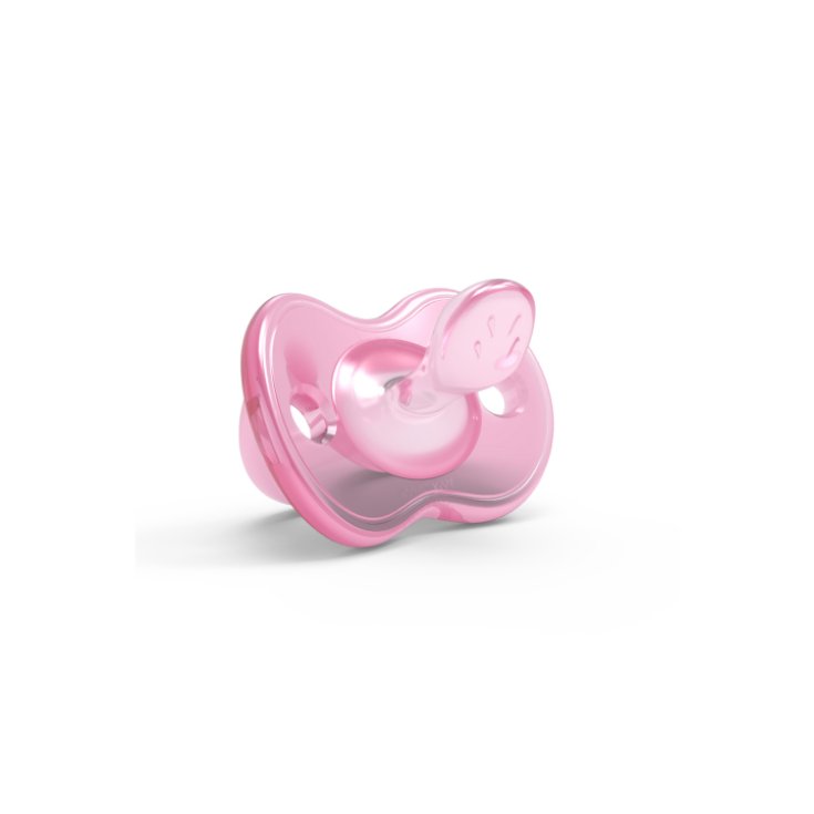 Nuvita Ortohosoft Soother With Teat Pink Color