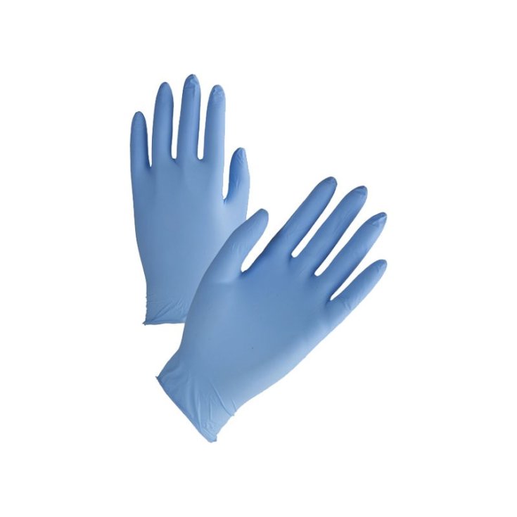 Gammadis Powder Free Nitrile Gloves Size L 100 Pieces