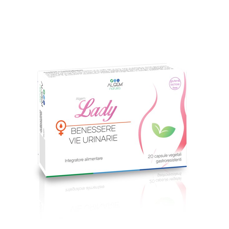 Algem Lady Wellness Urinary Tract Food Supplement 20 Tablets