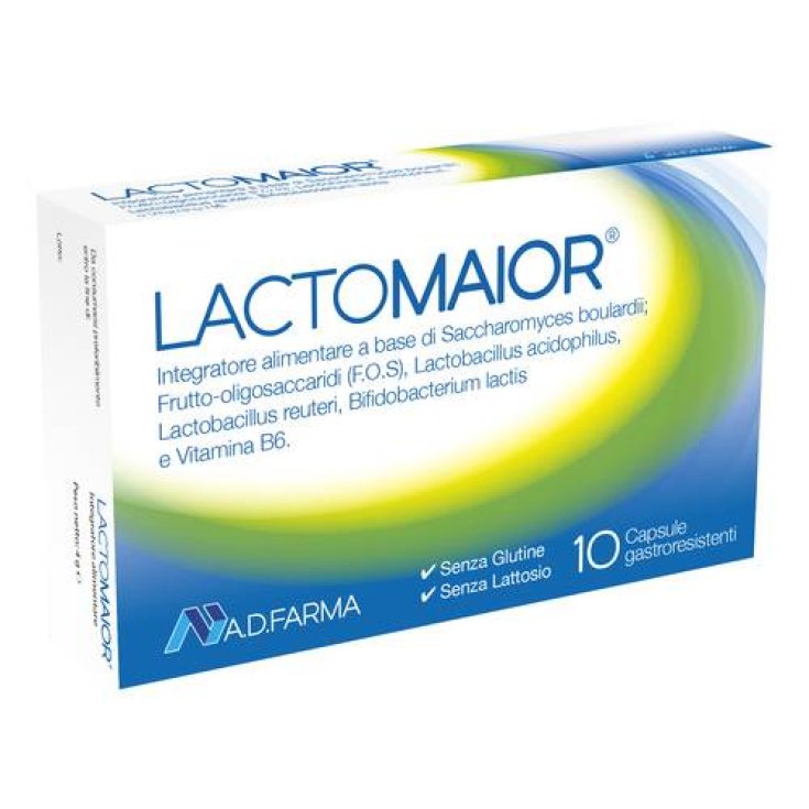 Ad Farma Farmaceutici Lactomaior Food Supplement 10 Capsules