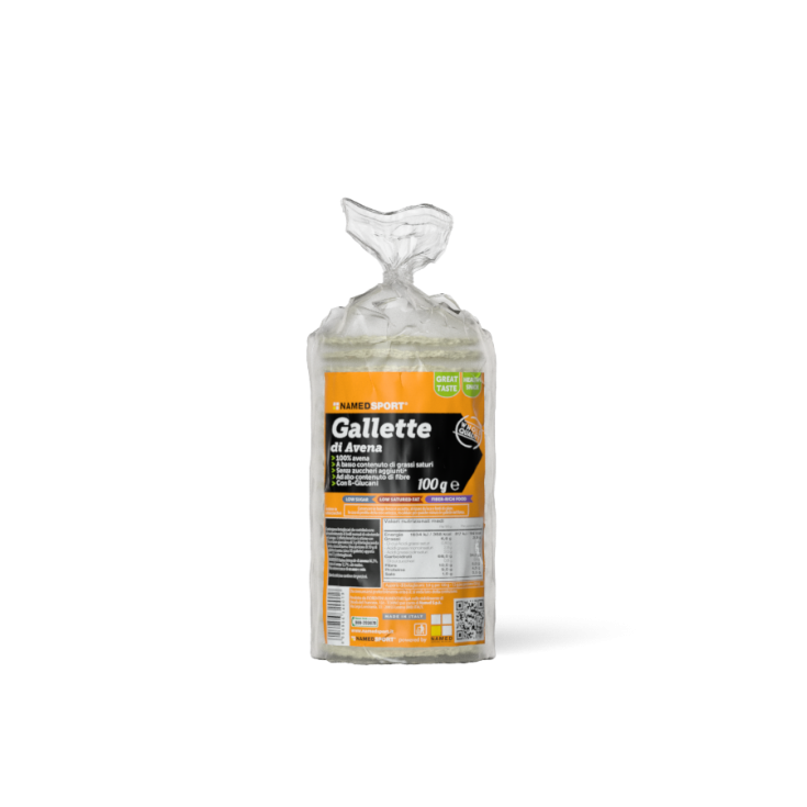NamedSport Organic Oat Gallette 100g