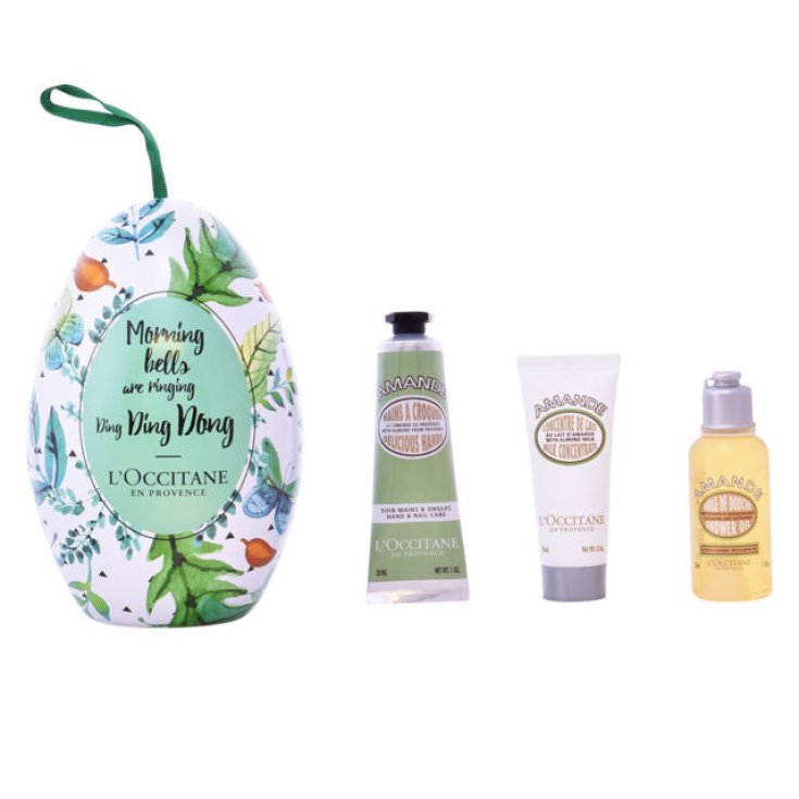 L'Occitane Oeuf Paques Gourman Almond 3 Piece Box