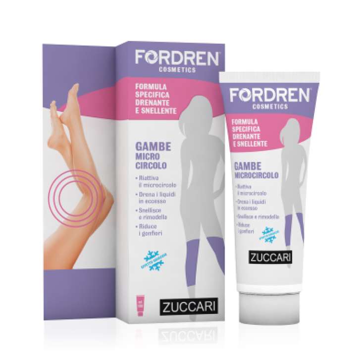 Zuccari Fordren Cosmetics Legs Microcirculation Specific Draining Slimming Formula 100ml