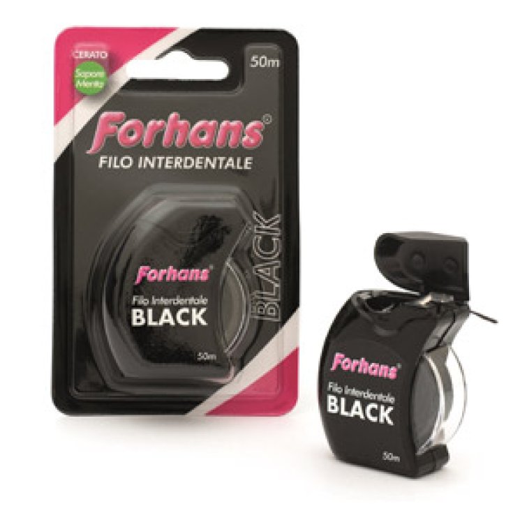 Forhans Dental Floss Black 50m