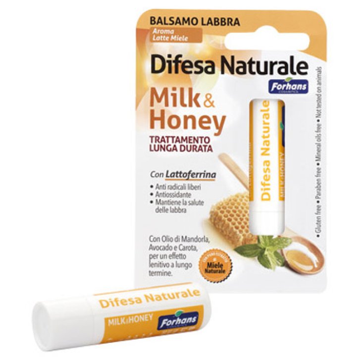 Forhans Milk & Honey Natural Defense Lip Balm 1 Piece