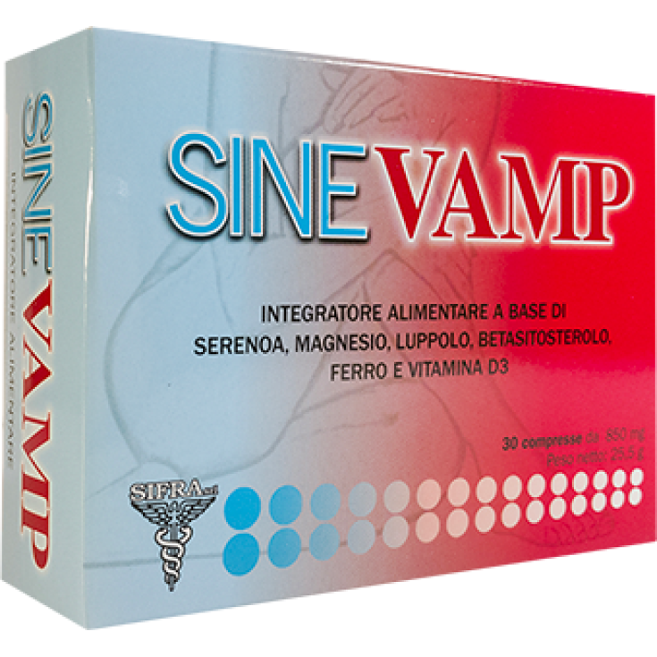 Sifra Sinevamp Food Supplement 30 Tablets 850mg