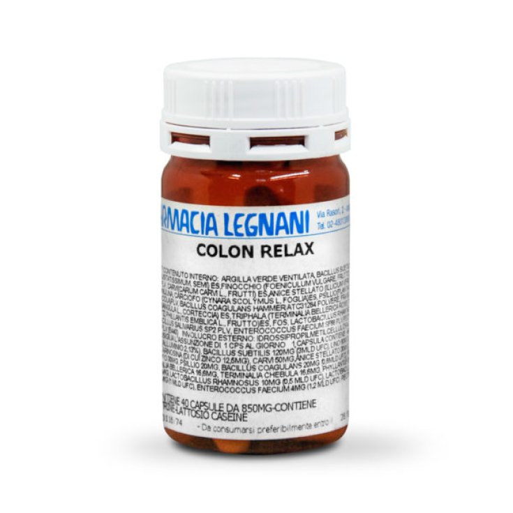 Colon Relax Food Supplement 40 Capsules