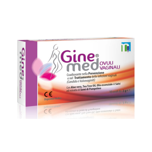 Medic Ginemed Vaginal Ovules 10 Pieces Of 2g