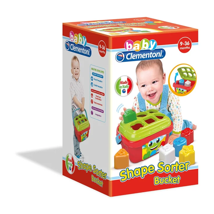 Clementoni Bucket Shapes And Colors 1 Piece
