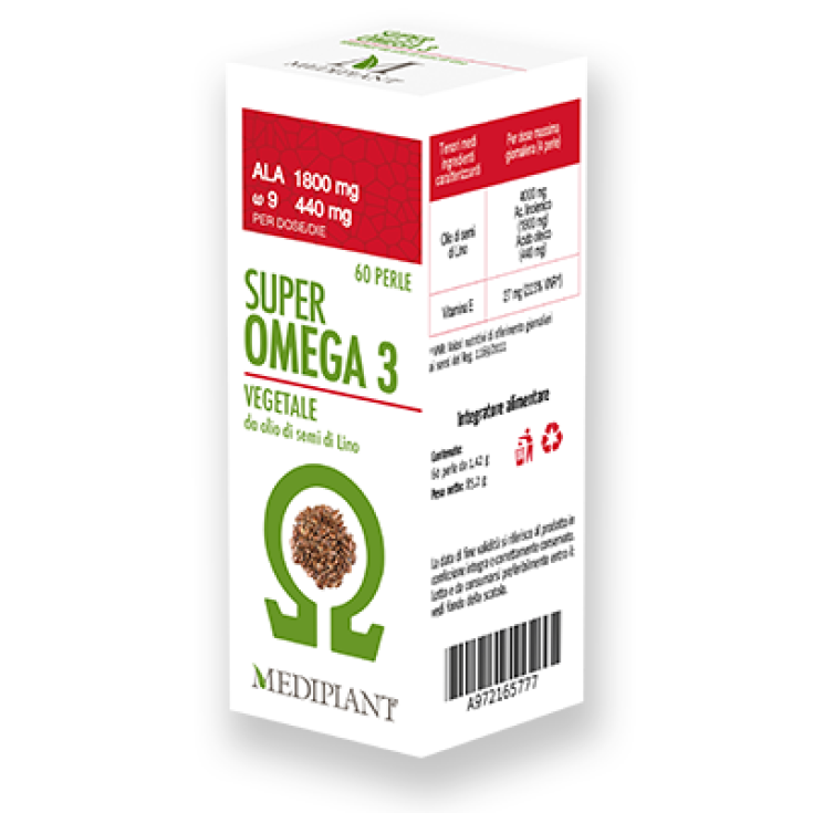 Mediplant Super Omega 3 Vegetable 60 Pearls
