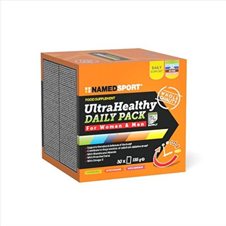 Named Ultra Healthy Daily Pack Food Supplement 30 Sachets