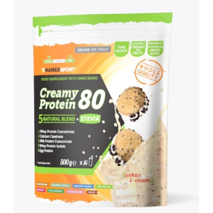 Named Sport Creamy Protein Food Supplement 80 Cookies & Cream