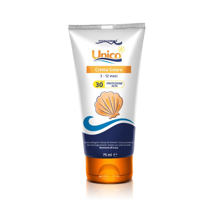 Sterilfarma® Unico Sun Cream 3-12 Months High Protection Spf 30+ 75ml