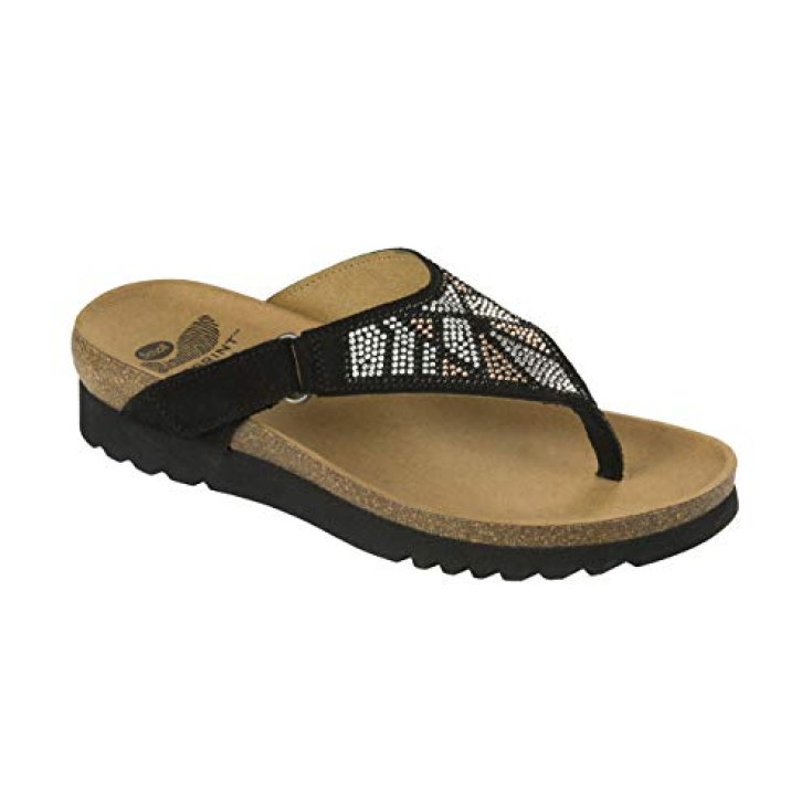 Scholl Kimi Flip Flops Woman Black Color Size 38