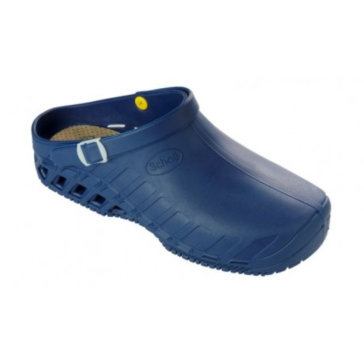 Scholl Clog Evo with Memory Cushion Technology Unisex Color Blue Size 37-38