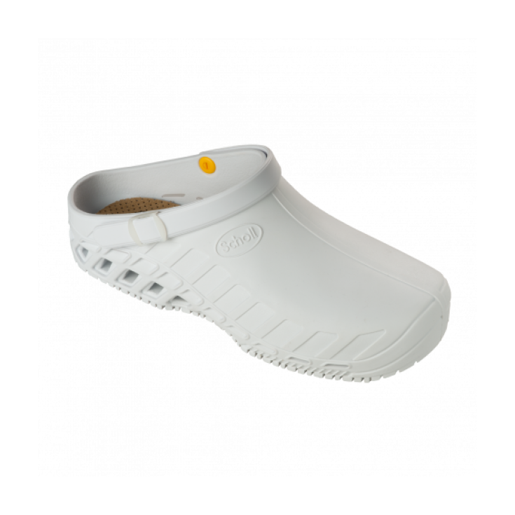 Scholl Clog Evo with Memory Cushion Technology Unisex Color White Size 38-39
