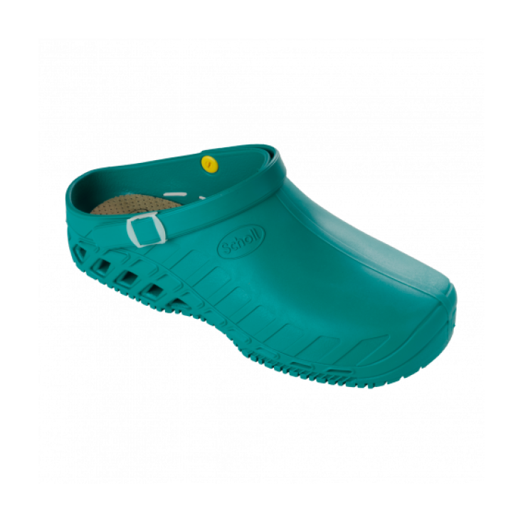Scholl Clog Evo with MEmory Cushion Technology Unisex Color Emerald Size 40-41