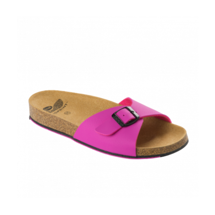 Scholl Spikey SS 4 Woman Slipper Fuchsia Color Size 37