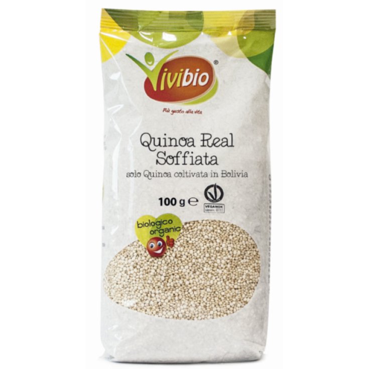 ViviBio Quinoa Real Puffed Organic Product 100g