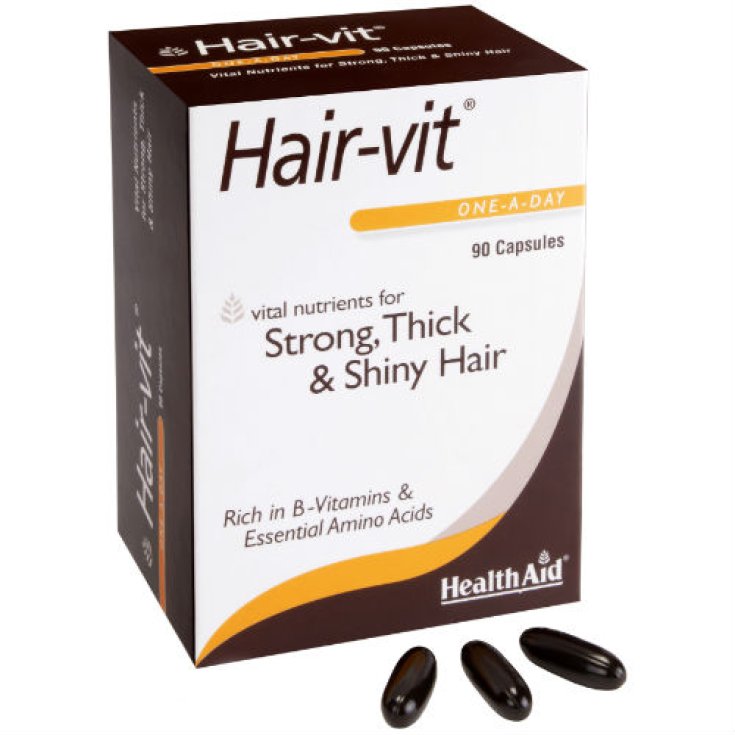 HealthAid Italia Hair-Vit Food Supplement 90 Capsules