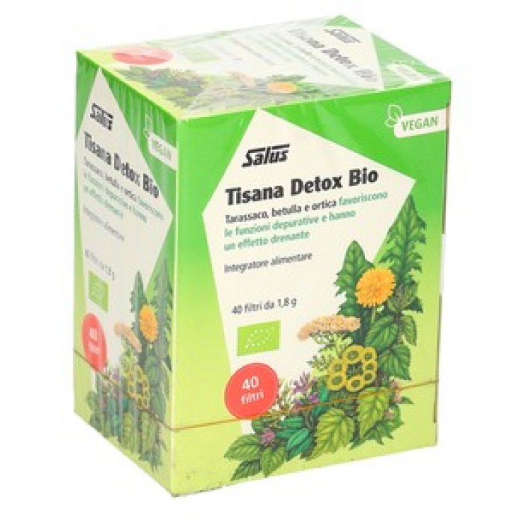 Salus Tisana Detox Bio Food Supplement 40 Filters 72g