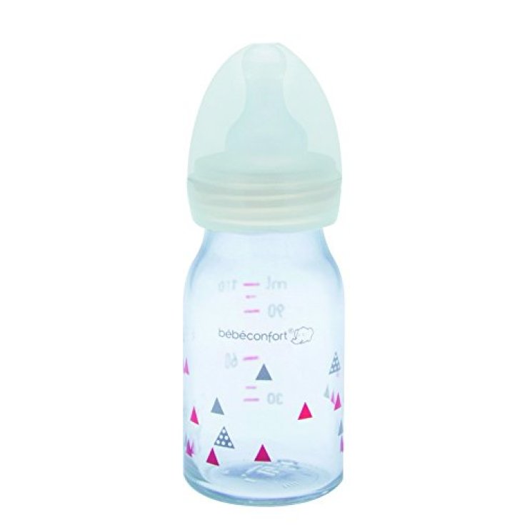 Bebe Confort Baby Bottle Heat Resistant Glass 110ml Fantasy Sport