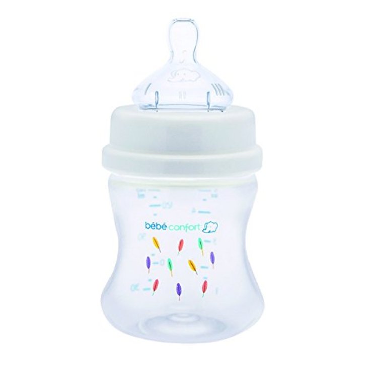 Bebe Confort Baby Bottle PP 140ml Size 0 White Color