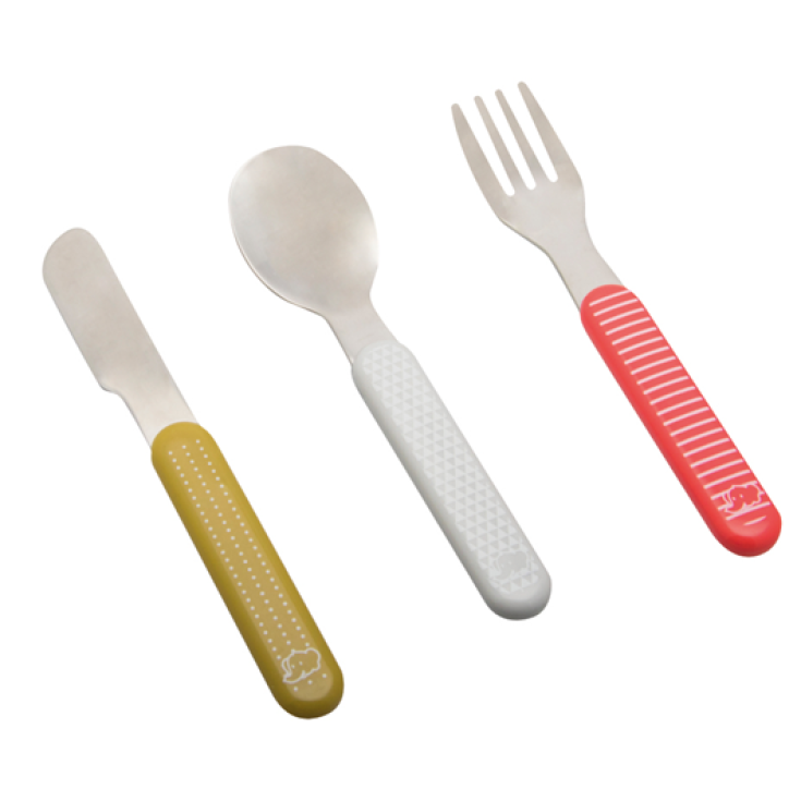 Bebe Confort Metallic Cutlery Fantasy Sport 3 Cutlery