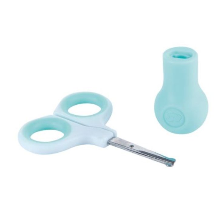 Bebe Confort Safety Scissors with Light Blue Support