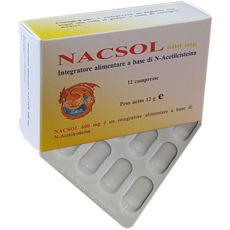 SGANacsol Food Supplement 12 Tablets