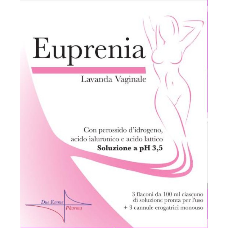 Due Emme Euprenia Vaginal Lavender 3 Vials of 100ml