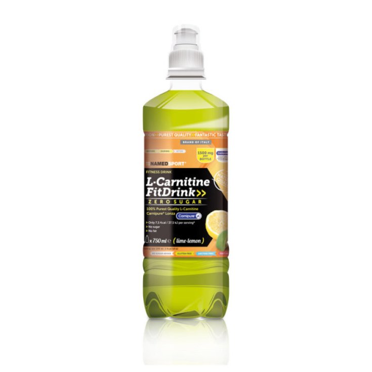 Named L-Carnitine Fit Drink Lime Lemon Food Integrator 500ml