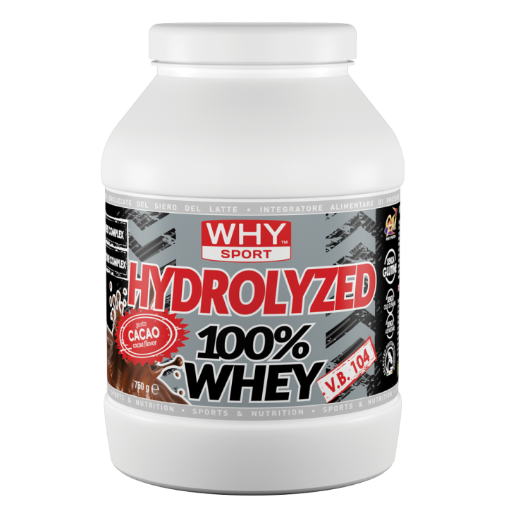 Whysport Hydrolyzed 100% Food Supplement Vanilla Flavor 750g