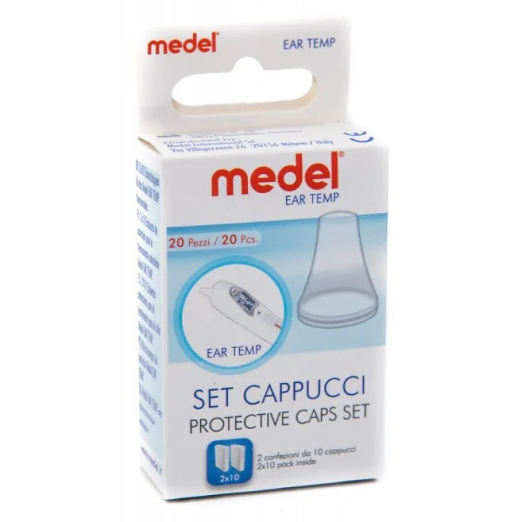 Medel® Ear Temp Thermometer Protective Caps Set 20 Pieces