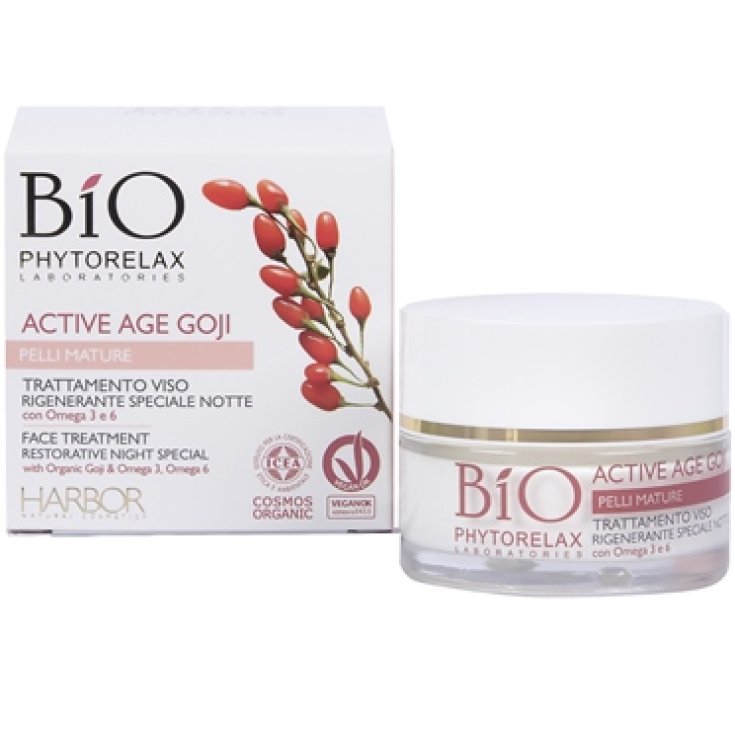 Bio Phytorelax Active Age Goji Facial Night Treatment 50ml