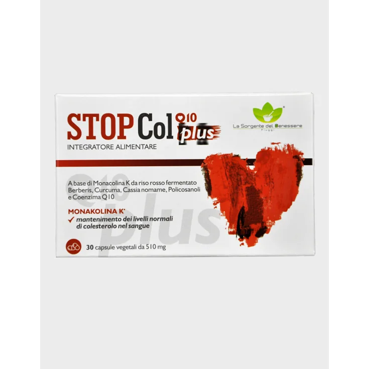 La Sorgente Del Benessere Stop Col Q10 Plus Food Supplement 30 Capsules