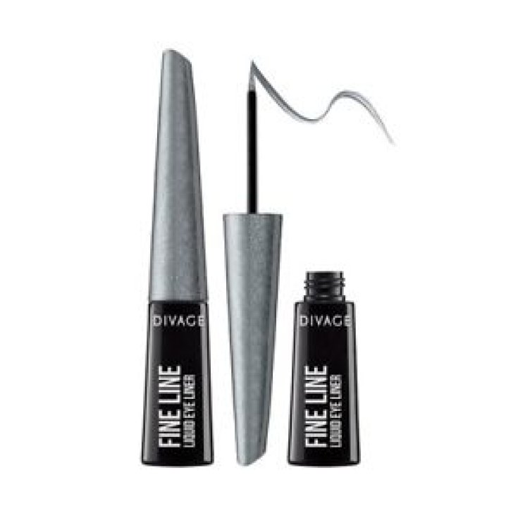 Divage Fine Line Liquid Eyeliner 5406 Smoked Gray