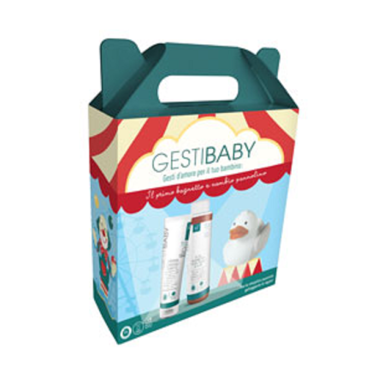 Gesti Baby Box Set Change Cream + Baby Bath Oil
