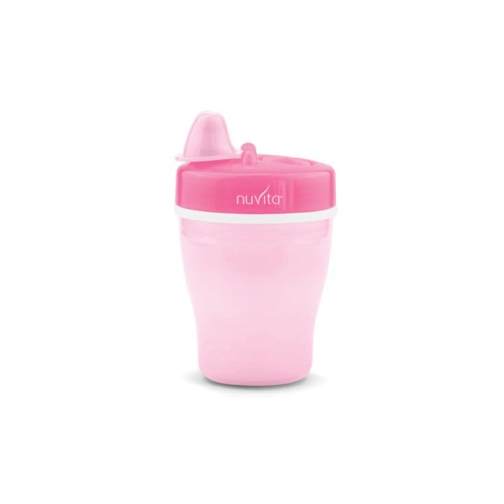 Nuvita Cup With Double Thermal Insulation And Rigid Spout Pink Color 1 Piece