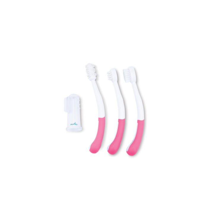 Nuvita Dental Hygiene Kit Pink
