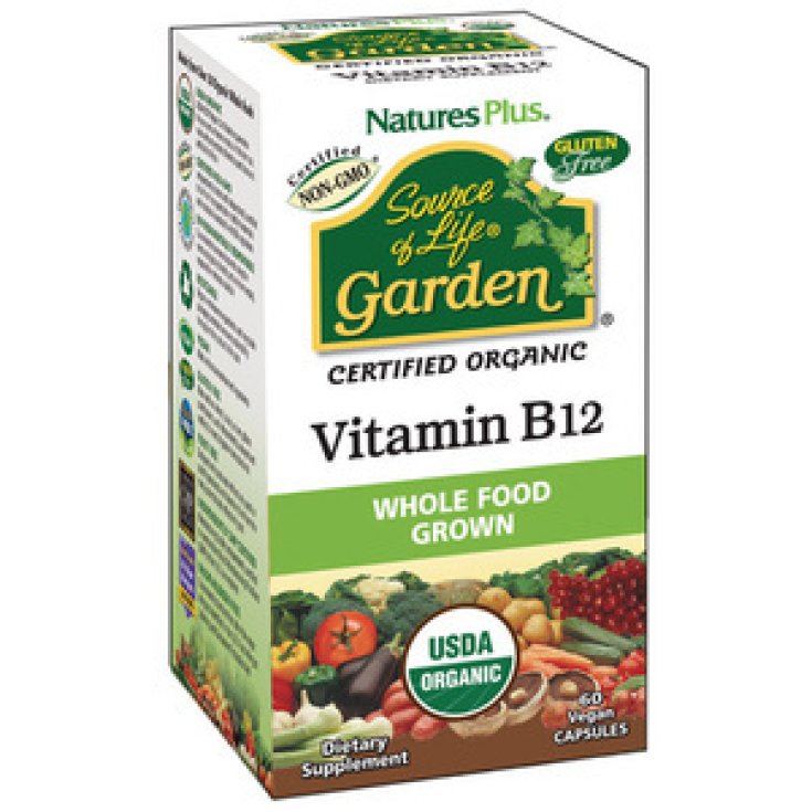 Source of Life Garden Vitamin B12 Food Supplement 60 Capsules