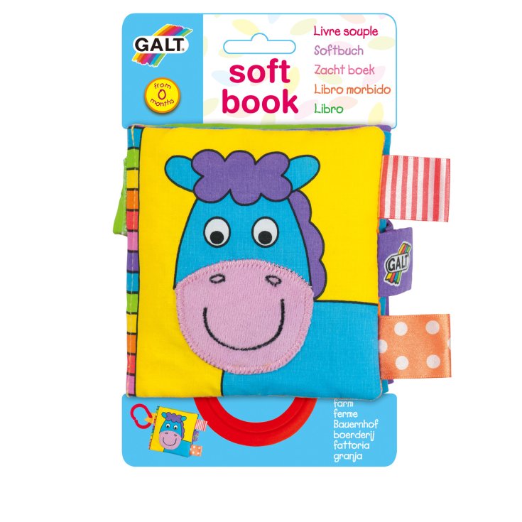 Galt Soft Book Booklets In Donkey Fabric
