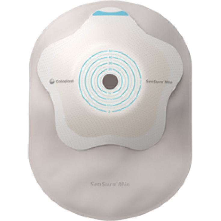 Coloplast SenSura Mio Convex Flip Onepiece Closed Midi Measure 1050mm