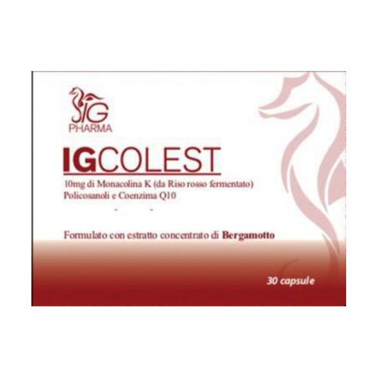 IGcolest Food Supplement 30 Capsules