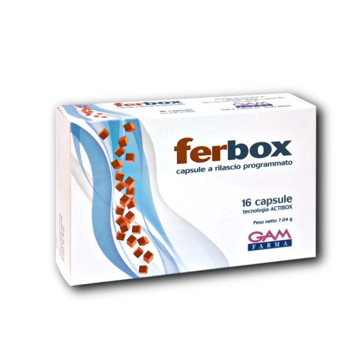 Gam Farma Ferbox Food Supplement 16 Capsules
